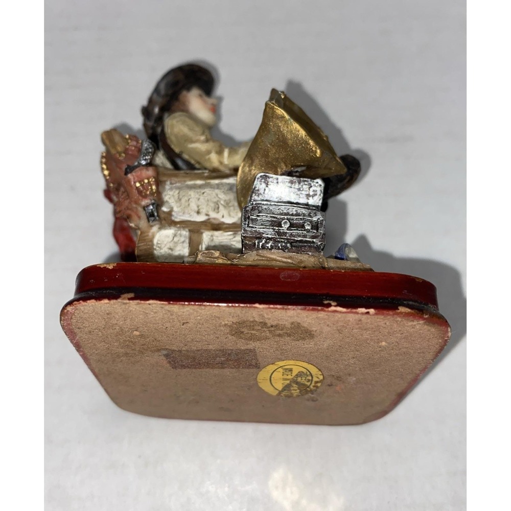 Vintage Ashley Belle Western Cowboy Series With Gramophone & Smoking Pls See Pic - Picture 7 of 10